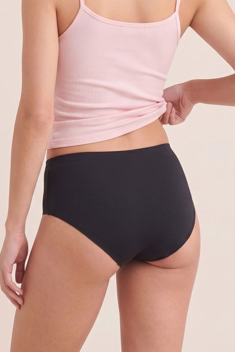Zivame Medium Rise Full Coverage No Visible Panty Line Hipster (Pack of 3) - Multicolor — image 7
